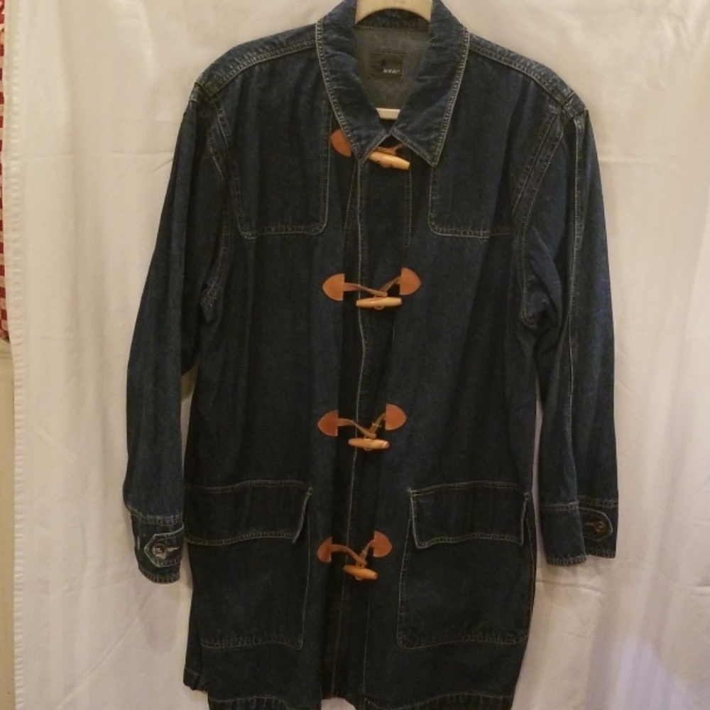 LIZWEAR Denim Stadium Jacket